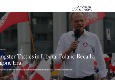 Gangsterska taktyka w liberalnej Polsce przypomina minioną epokę